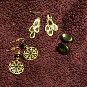 Set of 3 earrings